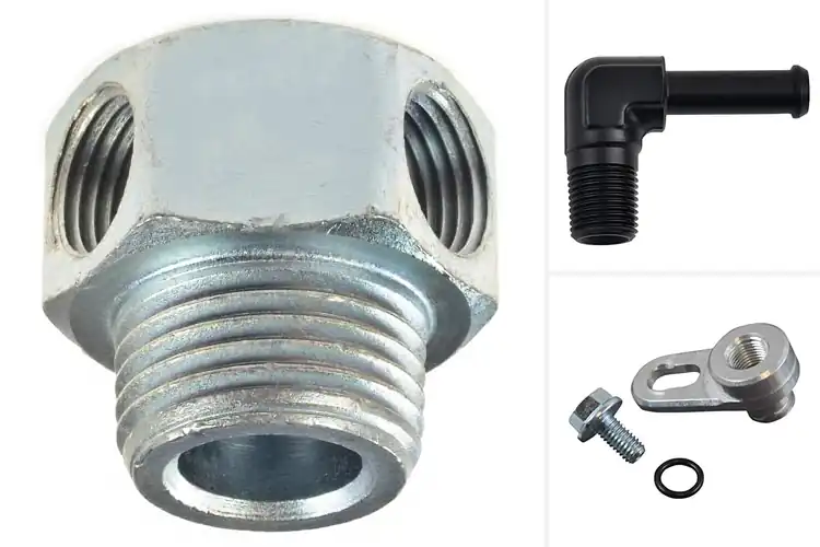 Detailed view of Best 1/8 Inch NPT Vacuum Fitting For Chevy