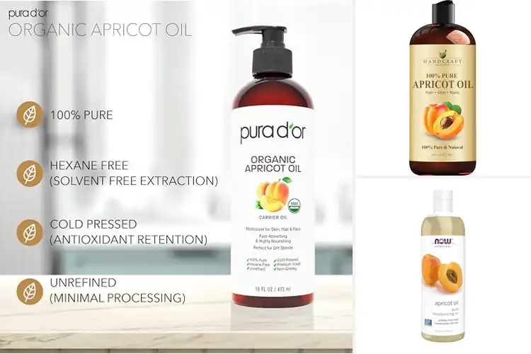 Detailed view of Best 100% Natural Apricot Oil