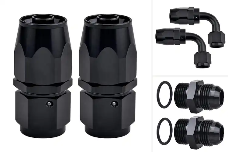 Detailed view of Best -12AN Fitting
