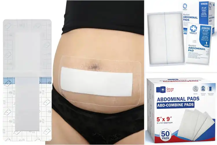Detailed view of Best Abdominal Wound Covers