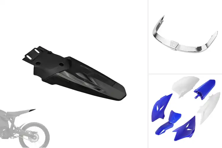 Detailed view of Best ABS Mudguards