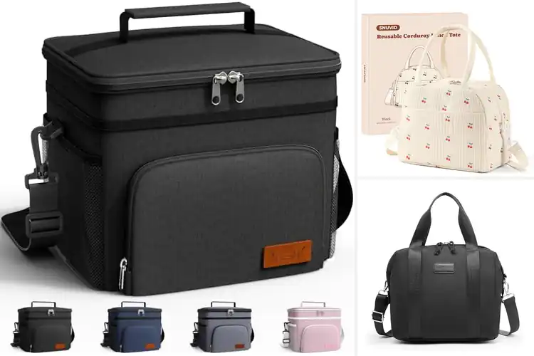 Detailed view of Best Adjustable Strap Lunch Bag