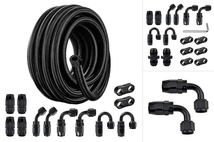 Detailed view of Best AN Fittings