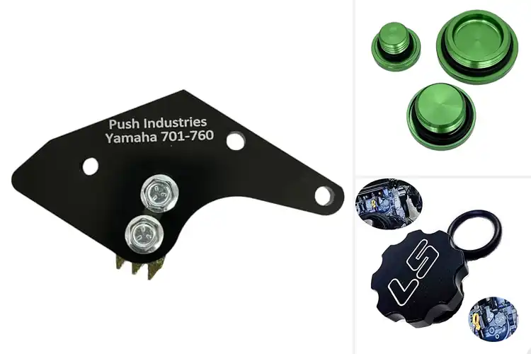 Detailed view of Best Anodized Engine Components