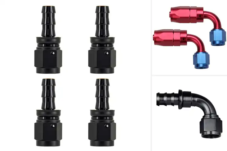 Detailed view of Best Anodized Fittings