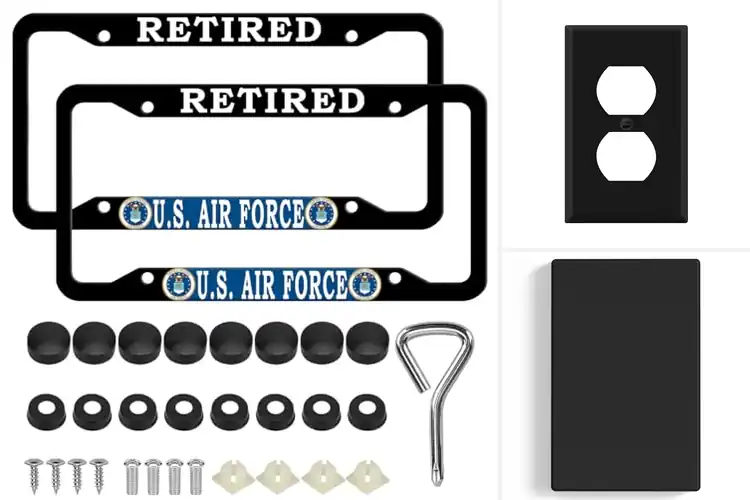 Detailed view of Best Black Anodized Cover Plates