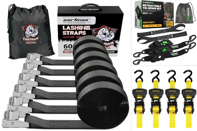Detailed view of Best Cargo Straps for Stress‑Free, Secure Hauling