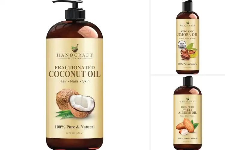 Detailed view of Best Carrier Oils for Glowing Skin & Silky Hair