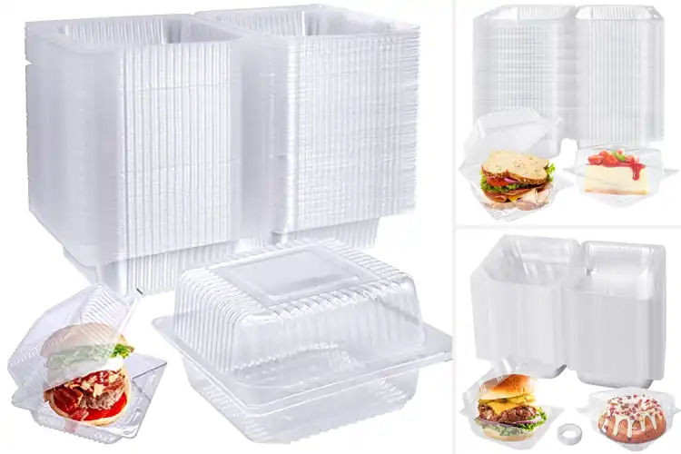 Detailed view of Best Clamshell With Tight Seal Containers