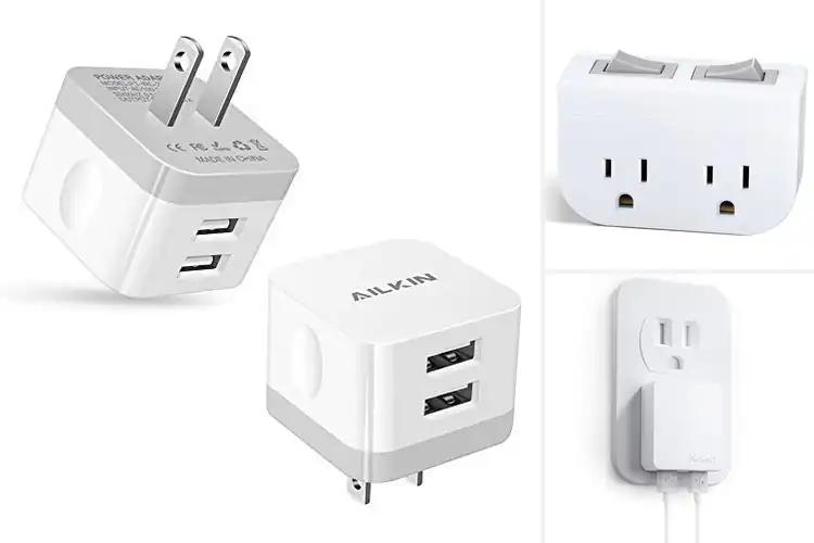 Detailed view of Best Compact Dual Outlet Plugs