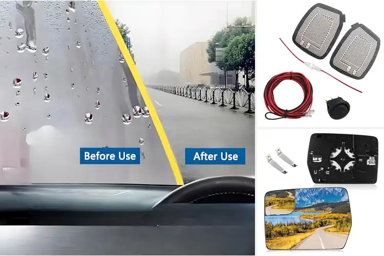 Detailed view of Best Defog Defrost Mirror