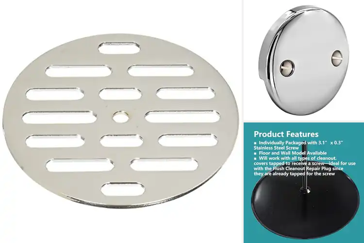 Detailed view of Best Drain Back Plates