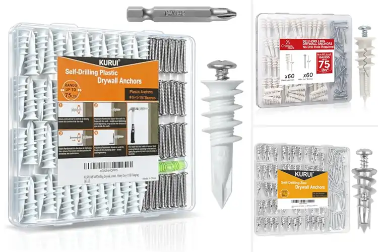 Detailed view of Best Drywall Anchors