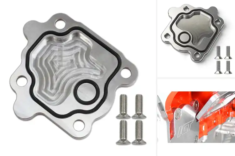 Detailed view of Best Engine Vacuum Pump Cover Plates