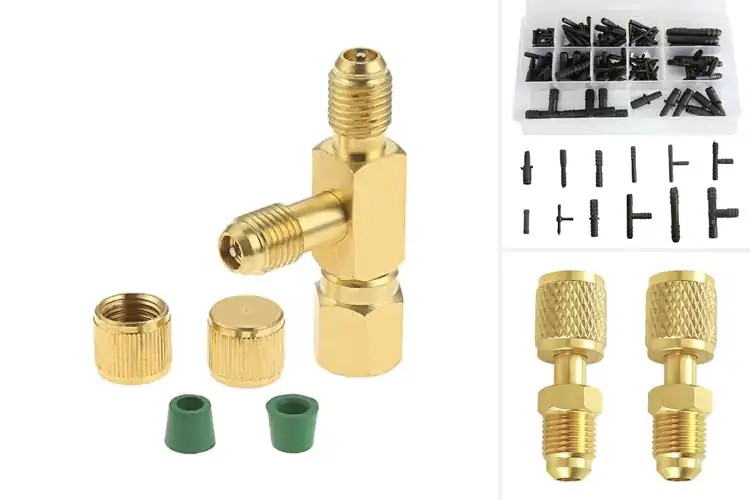 Detailed view of Best Fittings for Vacuum Gauges
