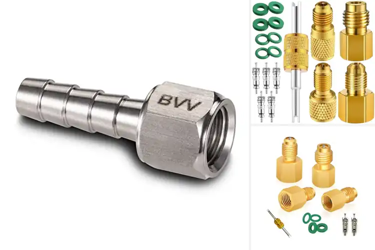 Detailed view of Best Fittings for Vacuum Pumps