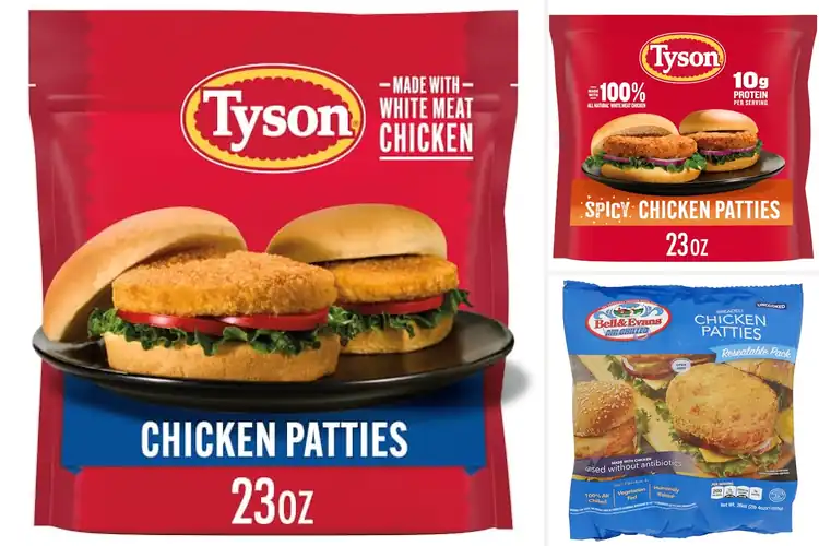 Detailed view of Best Frozen Chicken Patties