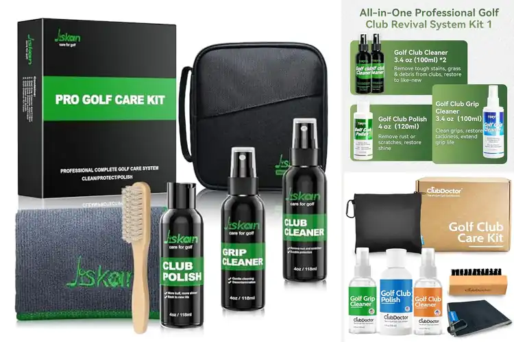 Detailed view of Best Golf Club Cleaning Kits: Clean, Polish & Protect Clubs