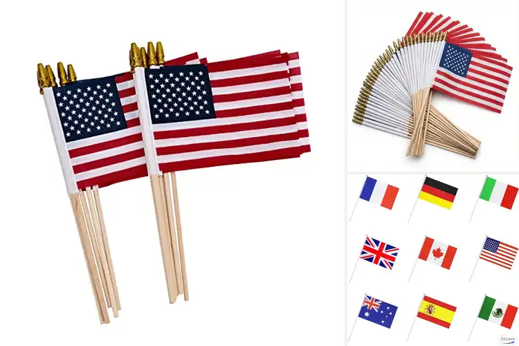 Detailed view of Best Handheld Flags