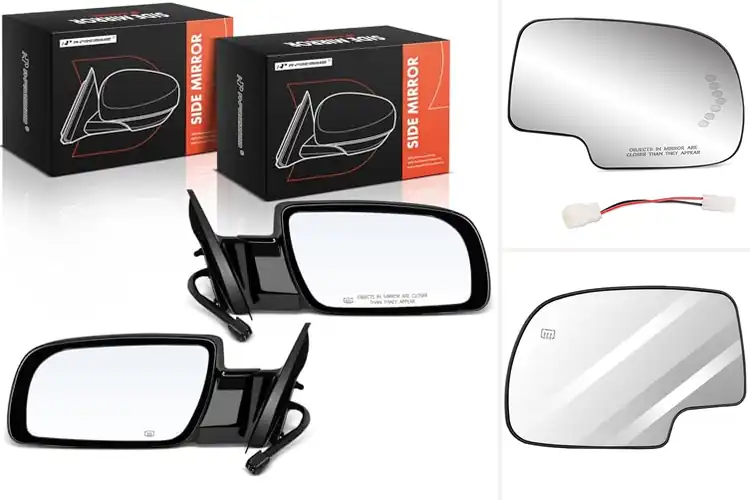 Detailed view of Best Heated Side Mirrors: Clear Visibility for Icy Mornings