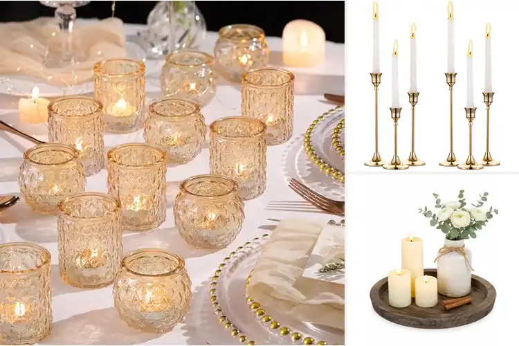 Detailed view of Best Holiday Candle Holders