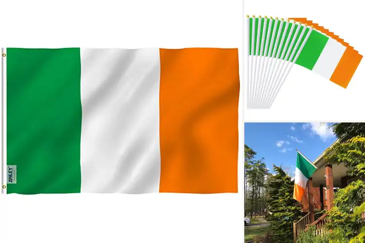 Detailed view of Best Irish Flags
