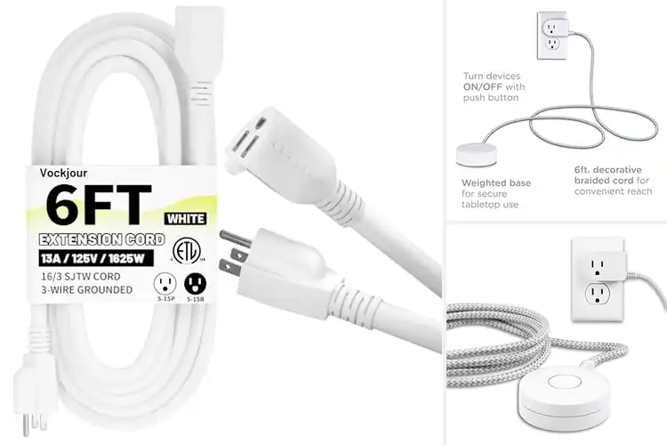Detailed view of Best Non-Slip Power Cords