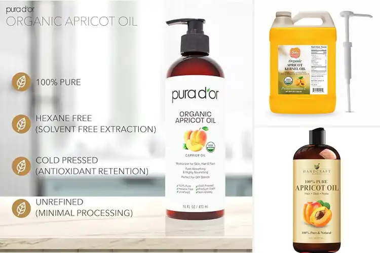 Detailed view of Best Organic Apricot Kernel Oil