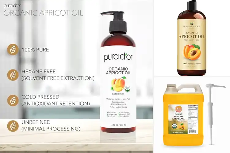 Detailed view of Best Organic Apricot Kernel Oils