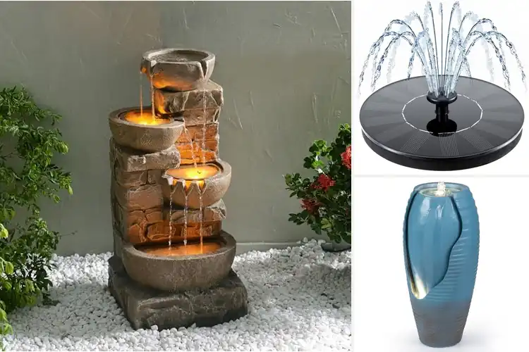 Detailed view of Best Outdoor Water Fountains