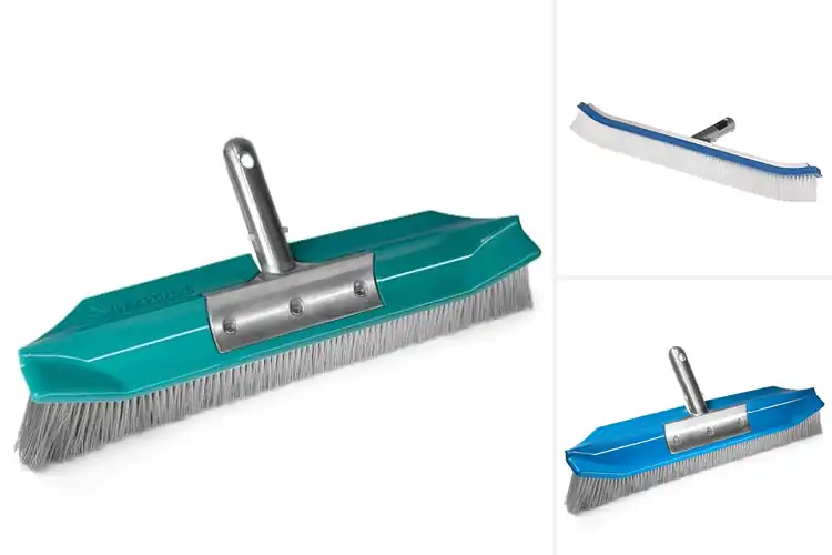 Detailed view of Best Poly Bristle Pool Wall Brushes Durability