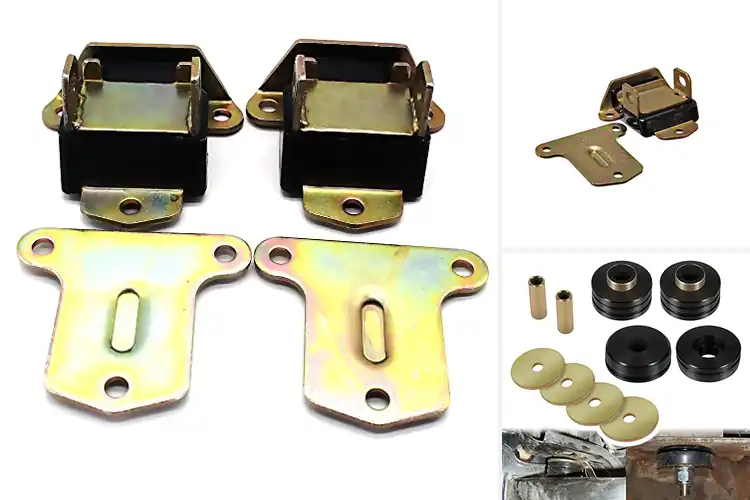 Detailed view of Best Polyurethane Engine Mount Components