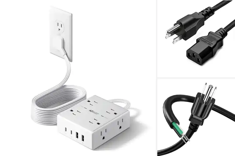 Detailed view of Best Power Cords: Safe, Reliable, Space-Saving Picks
