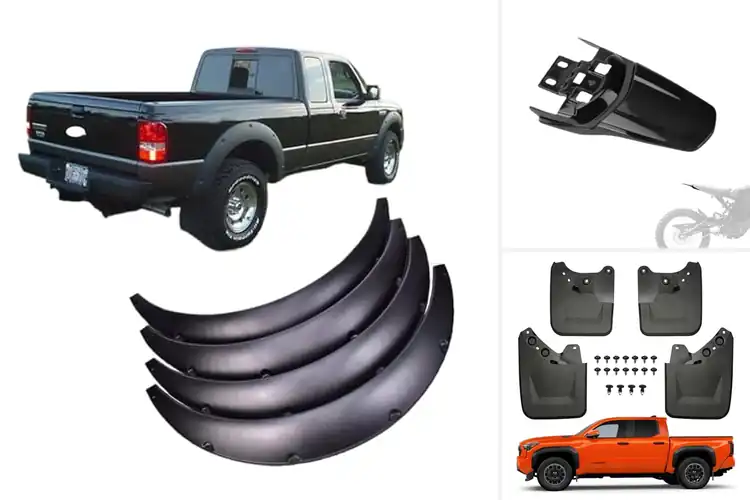 Detailed view of Best Protective Mudguards