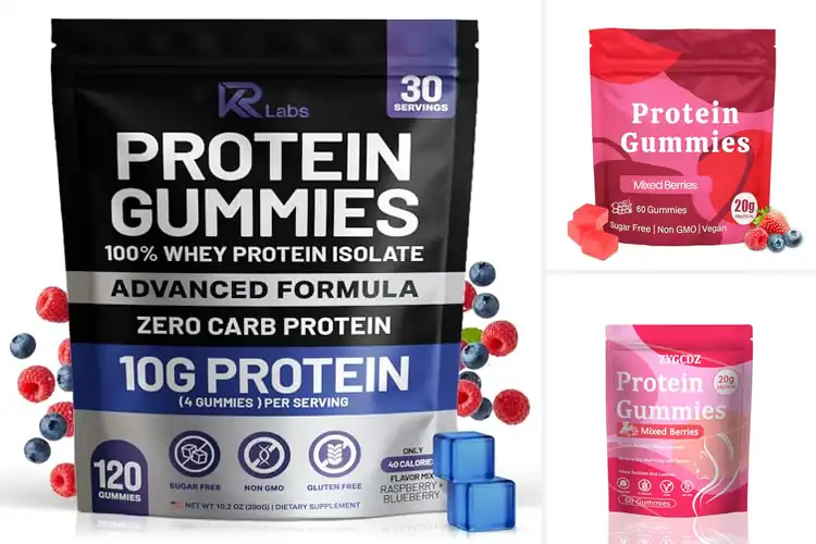 Detailed view of Best Protein Synthesis Gummies