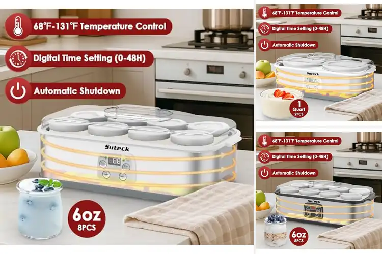 Detailed view of Best Stainless Steel Yogurt Makers