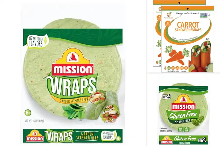 Detailed view of Best Vegetable Wraps: 10 Healthy & Tasty Meal Ideas