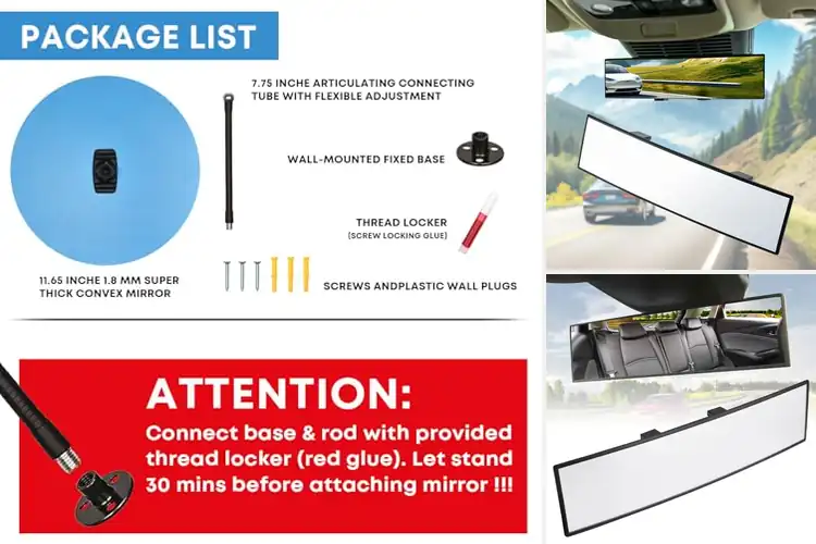 Detailed view of Best Wide Angle View Mirrors